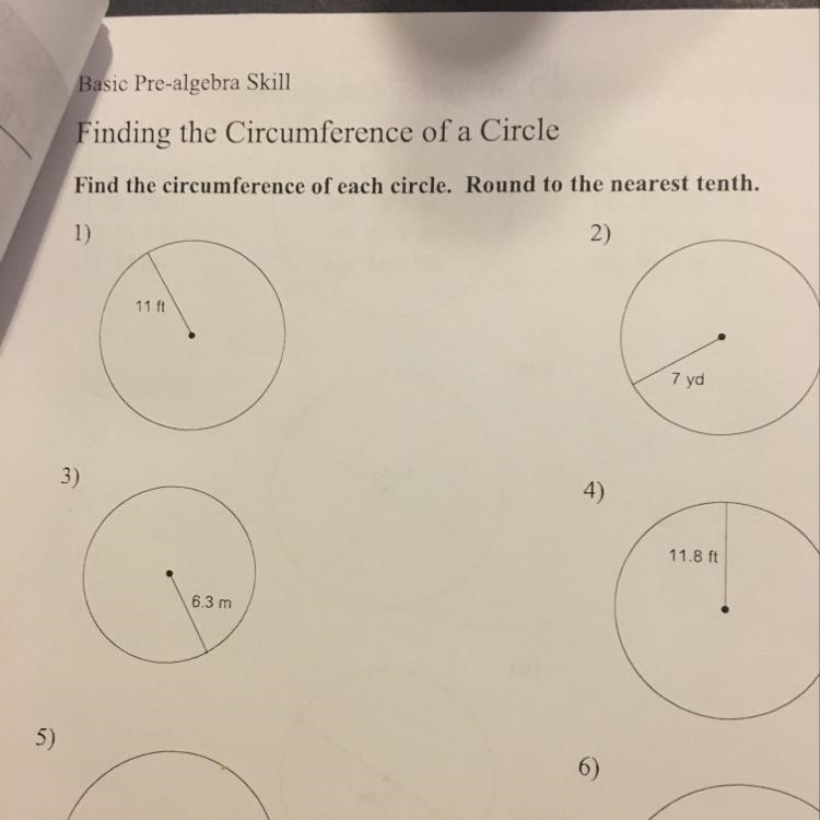 How do you find the circumference of a circle-example-1