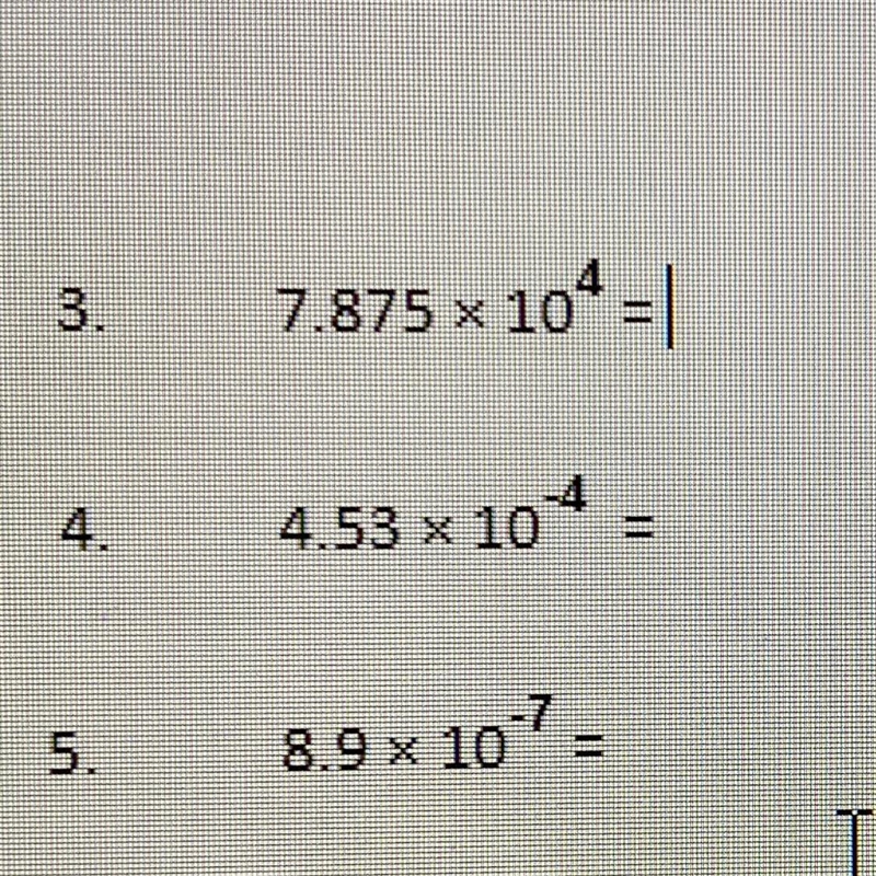 PLEASEEEE help me on 3 4 & 5. it’s due before midnight-example-1