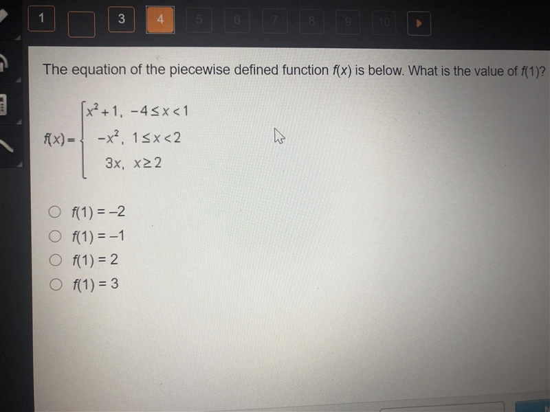 Piecewise Defined Function, take a look at the picture below.-example-1