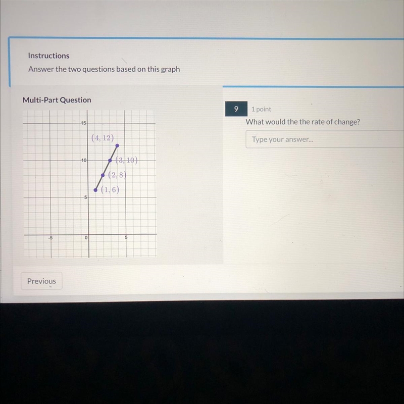 What would the rate of change?-example-1