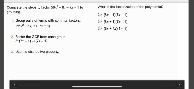 What is the factorization of the polynomial-example-1