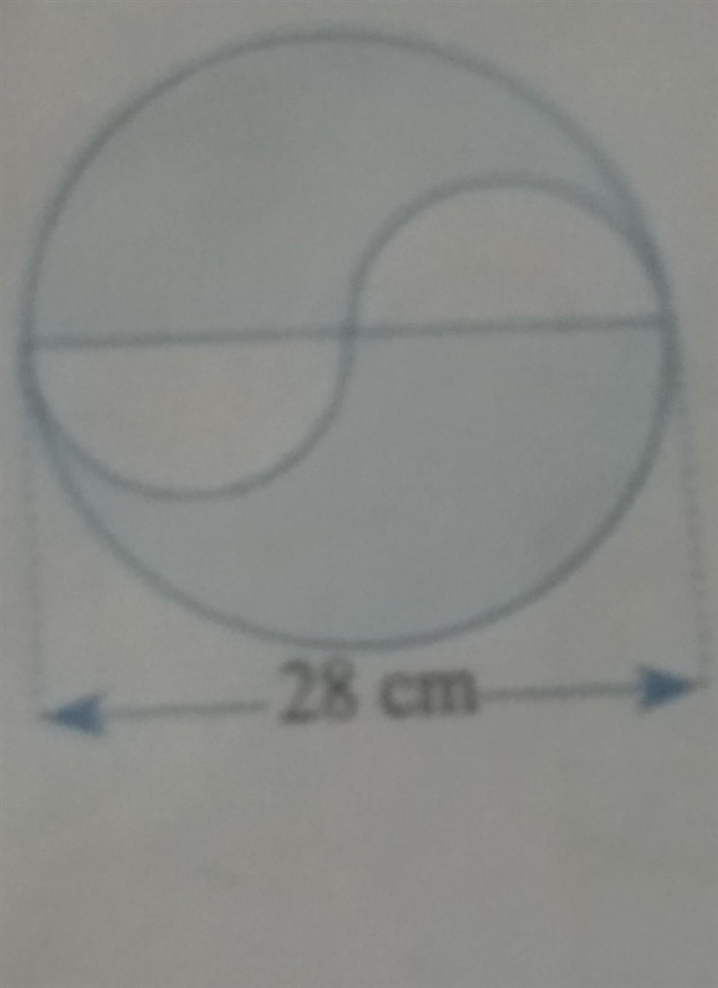 Find the area of shaded part​-example-1