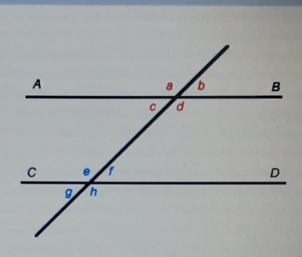 If lines AB and CD are parallel, then angles C and E are ​-example-1