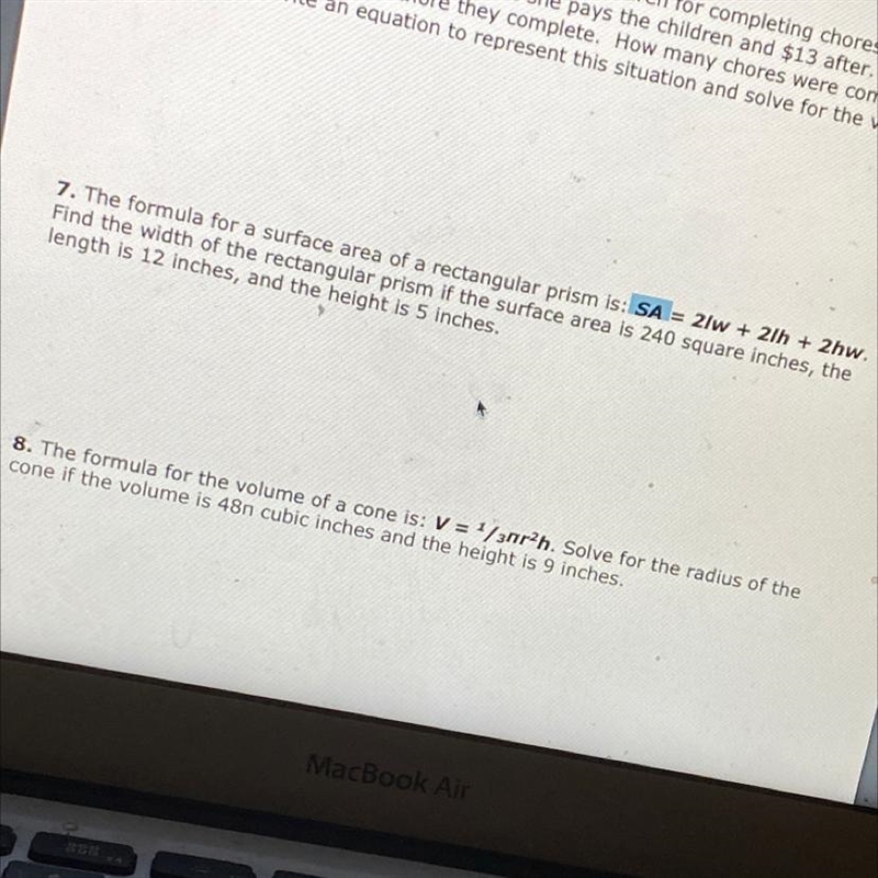 LOTS OF POINTS!!! HELP WITH 7 ANd EXPLAIN!!-example-1