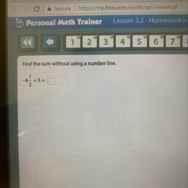 Find the sum without using a number line.-example-1