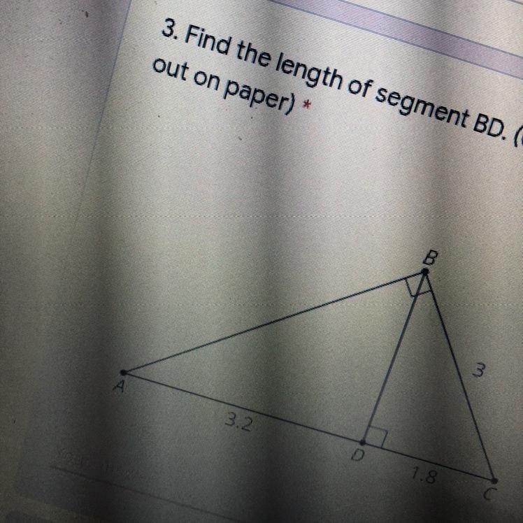 What is the length of segment BD-example-1