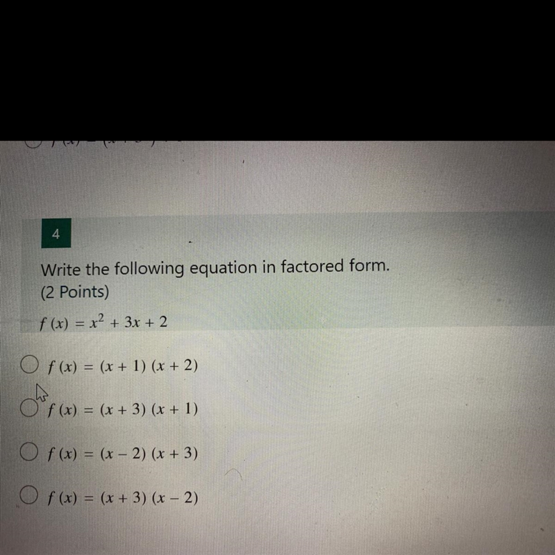 What is the factor form?-example-1