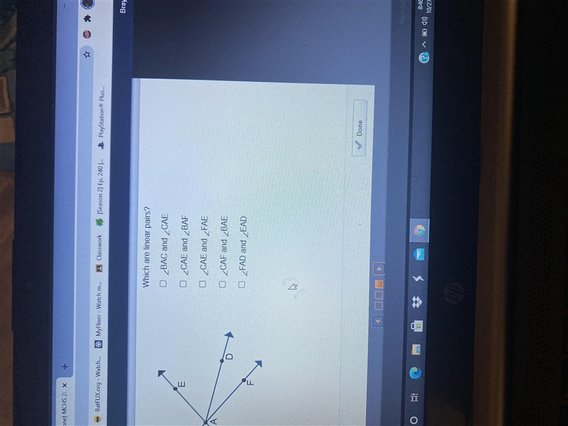 Which are linear pairs-example-1