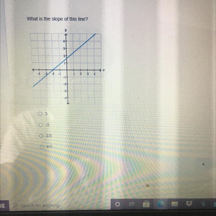 What is the slope of this line?-example-1