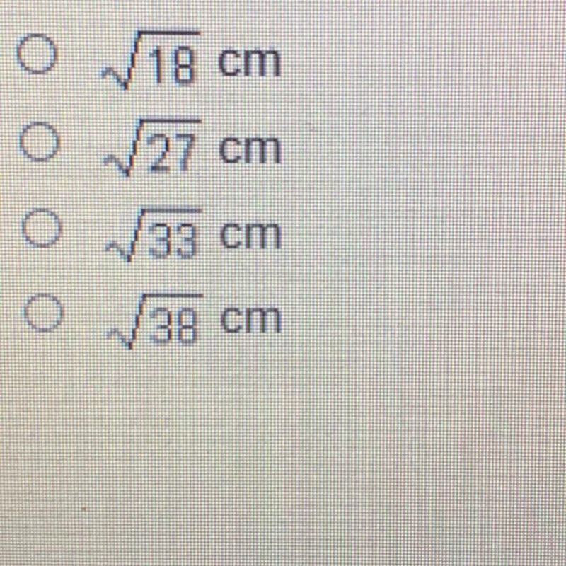 PLEASE ANSWER THIS ASAP! What is the length of a diagonal of a cube with a side length-example-1