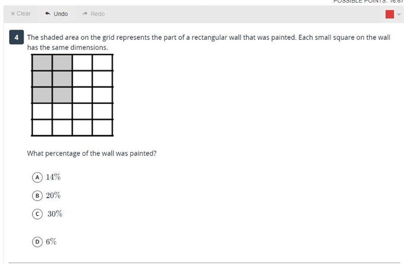 I know the answer is 30 percent but I need the work-example-1