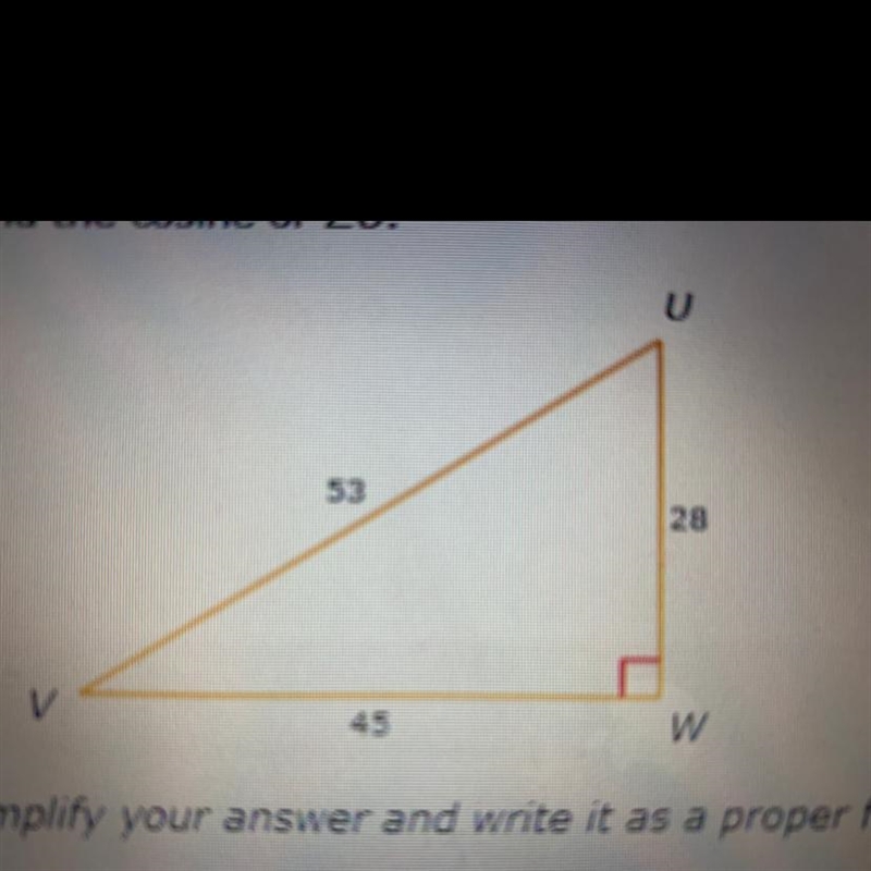 What’s the cosine of U?-example-1