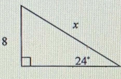 What does x equal ? Please help meeeeee-example-1