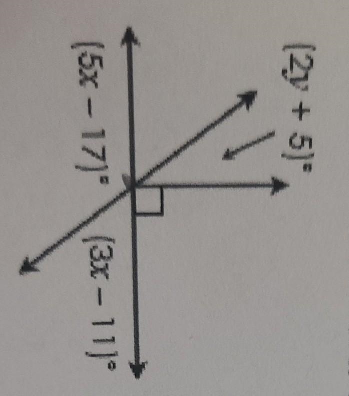 Find the values of x and y. ​-example-1