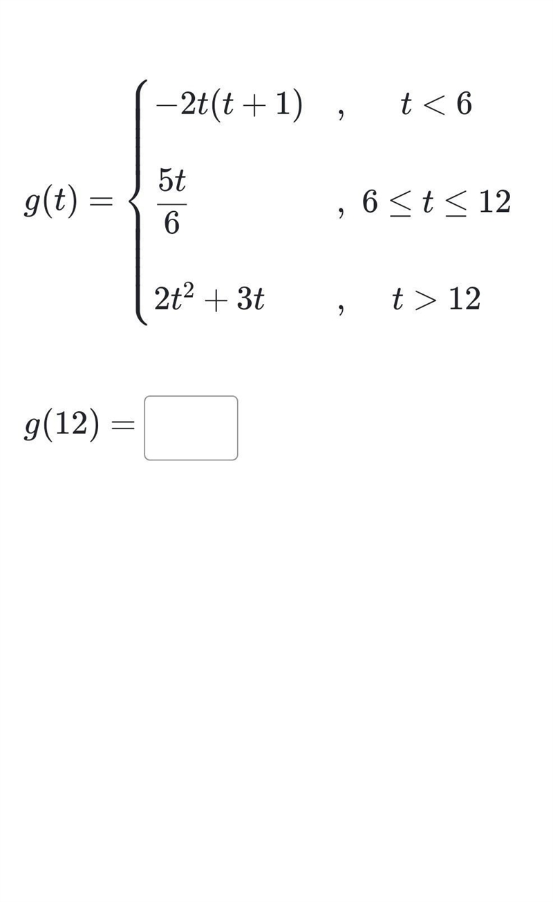 Evaluate the piece wise function​-example-1