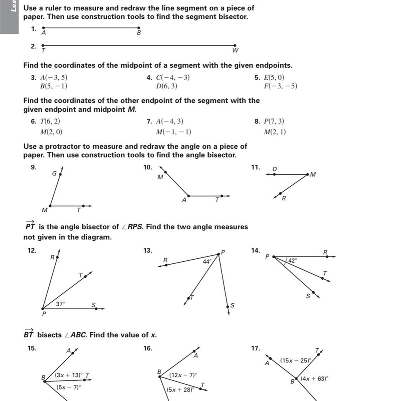 Anyone help please? i’m confused. segment and angle bisectors.-example-1