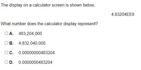 What number does the calculator display represent?-example-1