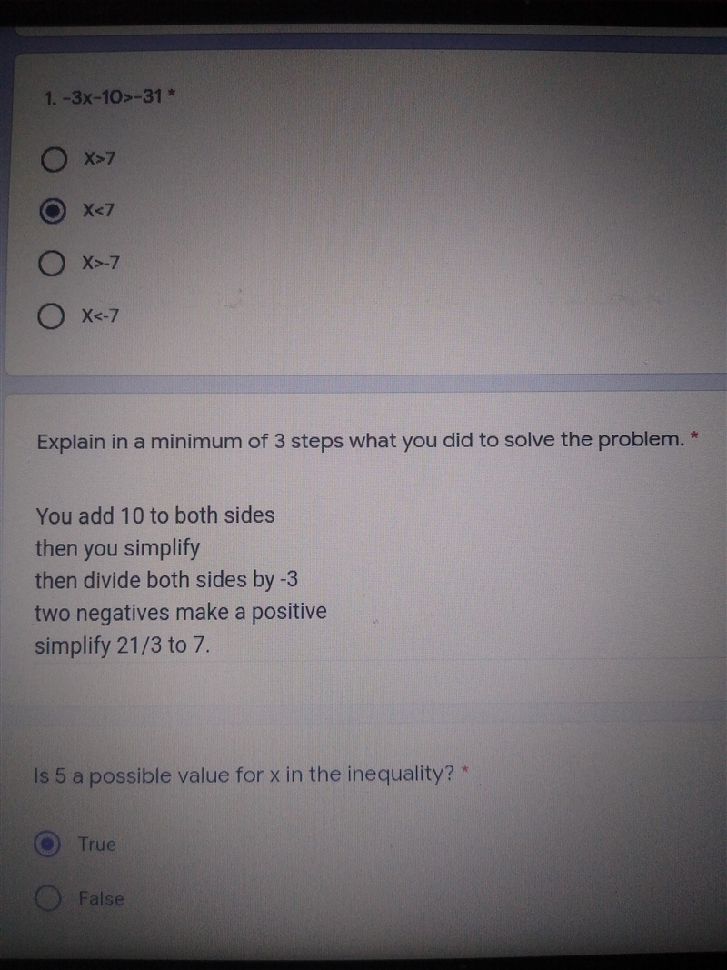 Can someone help with the last question I by accidentally pressed true tho-example-1