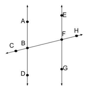 So i have a practice on this. it says ''The measure of angle CBD is 73 degrees. Find-example-1