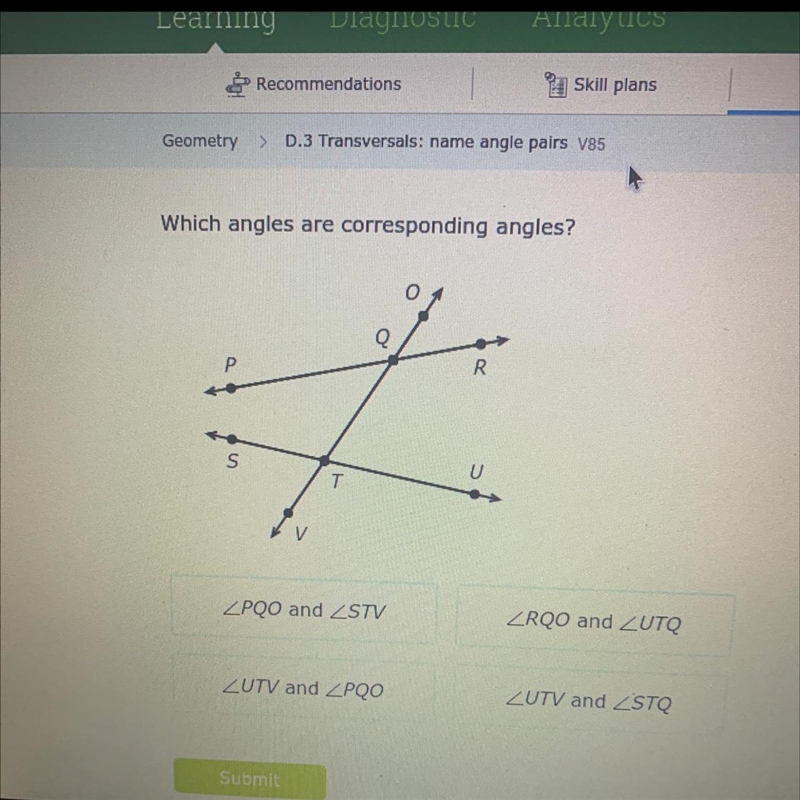 Someone please solve and find the corresponding angles thanks-example-1