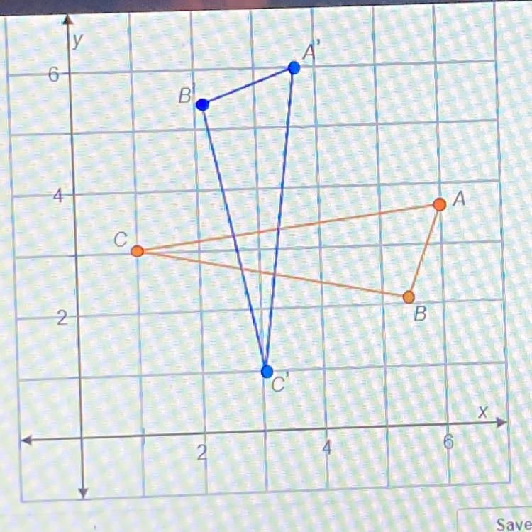 What is the line of reflection-example-1