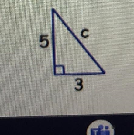 Solve for the missing side-example-1