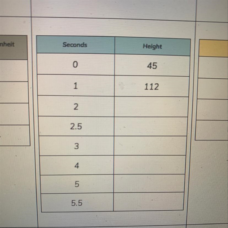 Please fill in the table-example-1