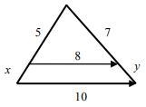 Solve the following problems: Find x, y-example-1