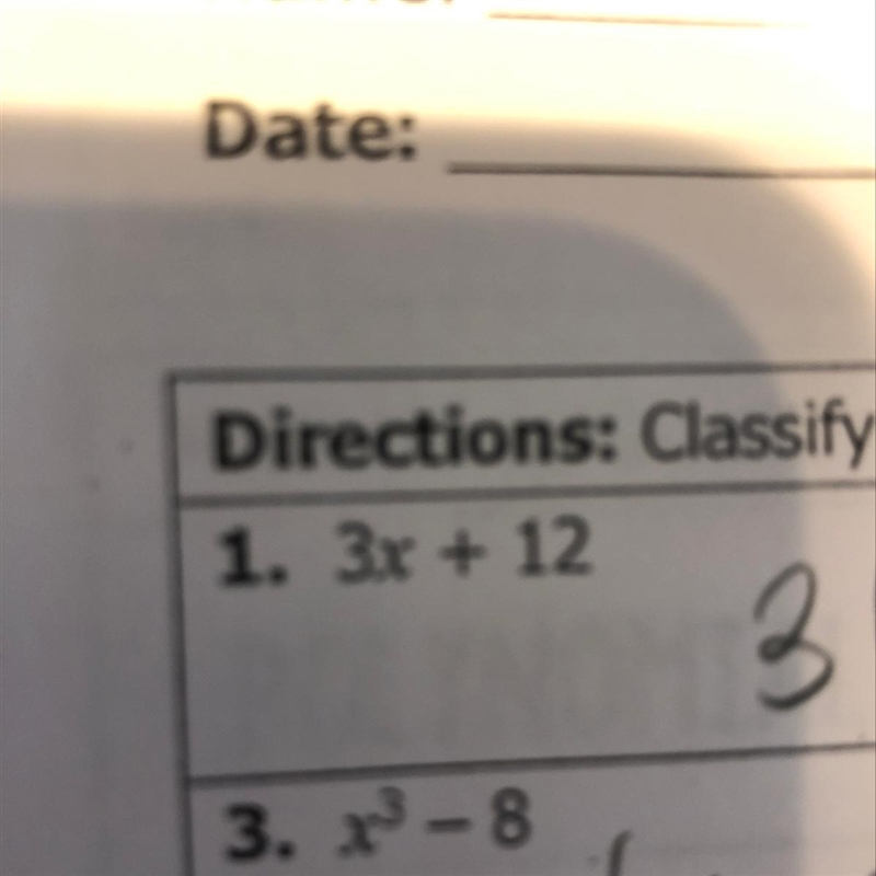 Classify the following polynomials by degree and number of terms-example-1