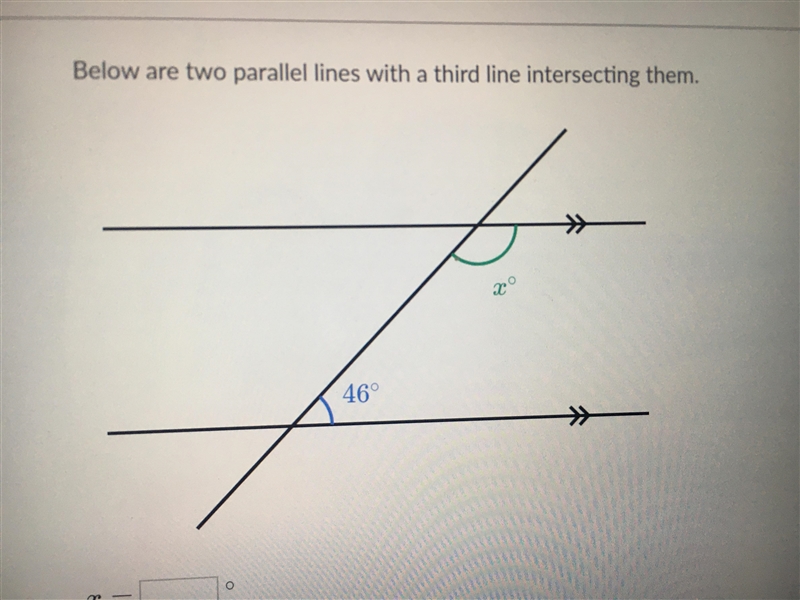 Please help,-----basic algebra. Find the value of x-example-1