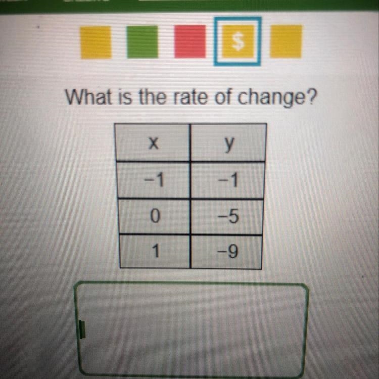 What is the rate of change-example-1