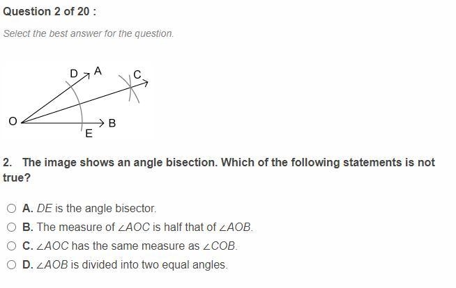 I really need help with this. I'll give thirty points. The image shows an angle bisection-example-1