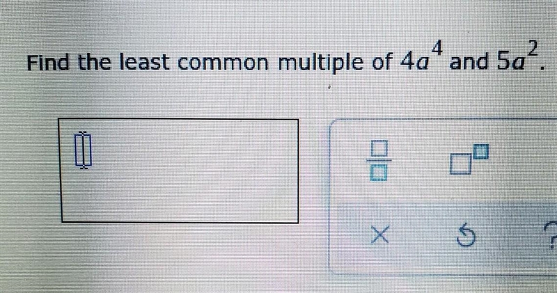 Aleks leas common multiples pls?​-example-1