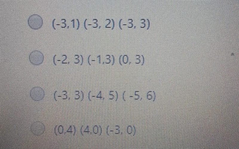 Which relation is NOT a function?​-example-1