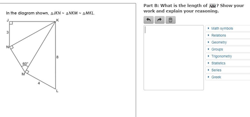 What is the length of NM?-example-1