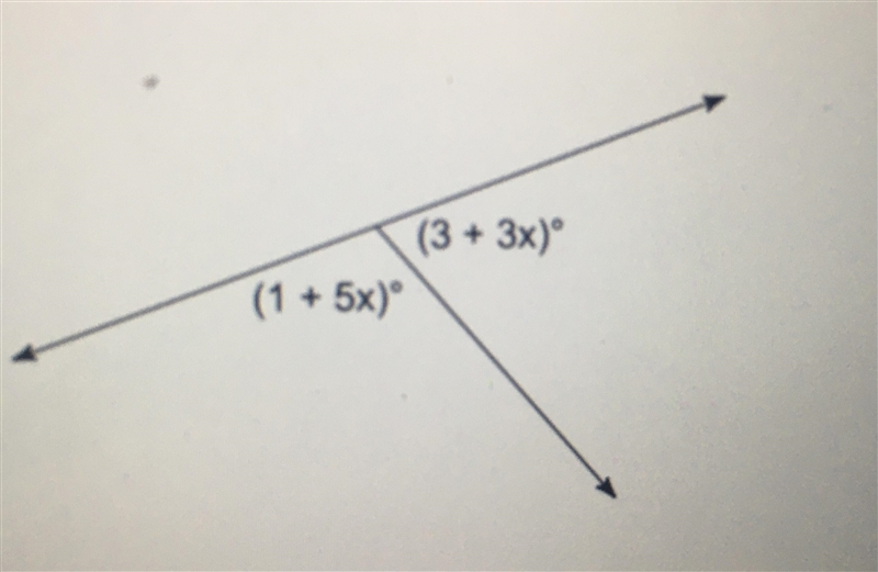 Find the value of x. PLEASE HELP I need to show my work. THANK YOU!!!-example-1