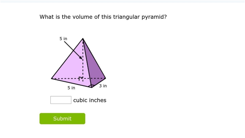 What is the volume of this triangular pyramid?-example-1