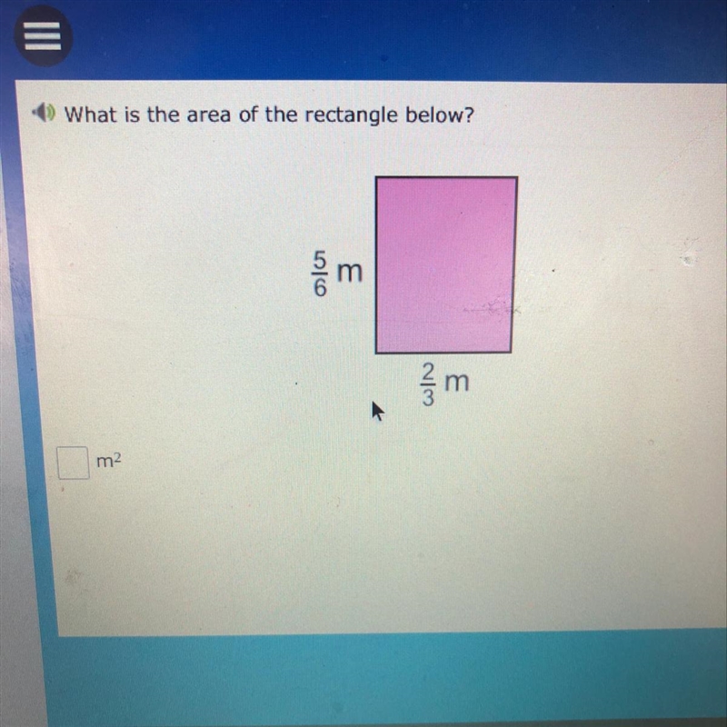 What is the area of the rectangle below?-example-1