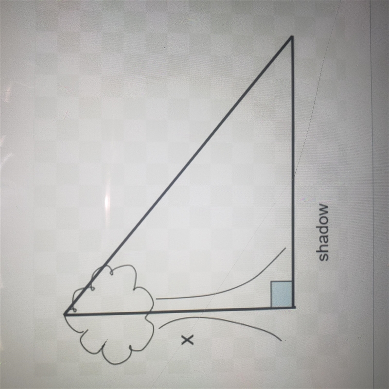 Donna wants to calculate the height of a tree. She finds the length of the tree's-example-1