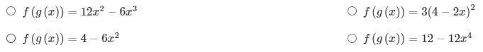 What is the composition f∘g if f(x)=4−2x and g(x)=3x2?-example-1