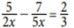 Solve This Equation x/3 - 7(x-2)/9 = 4 - 2x-5/6-example-1