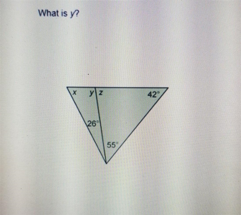 What is y? make sure to show all your work for full points ​-example-1