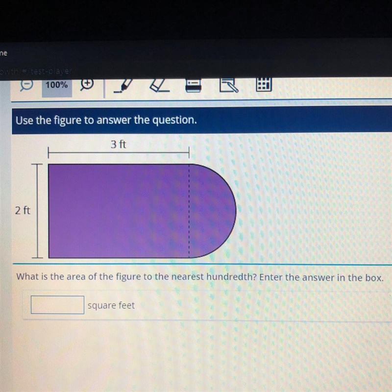 Help me out!! what is the area of the figure to the nearest hundredth-example-1