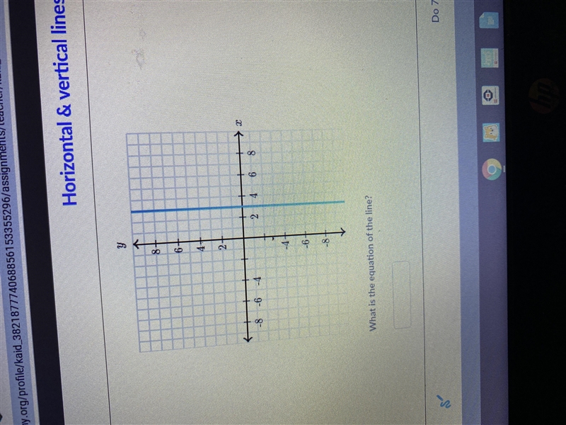 What is the equation of the line-example-1