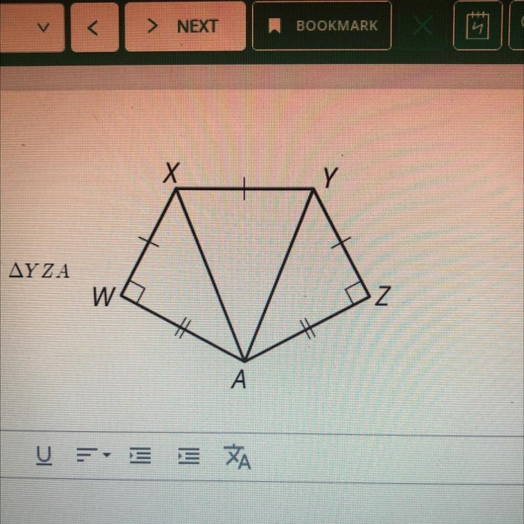 What congruency theorem would this be: SSS, SAS or ASA and why?-example-1