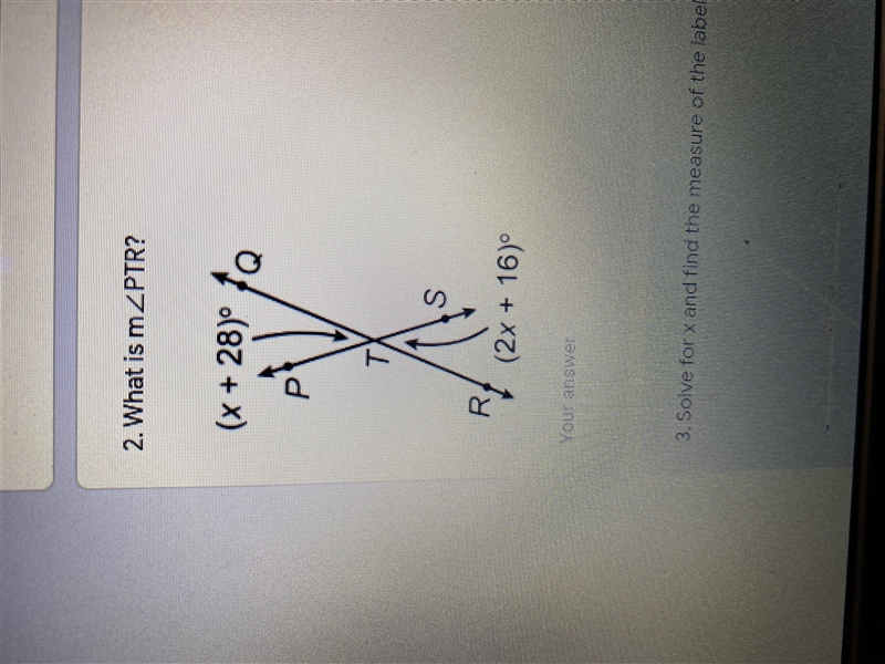 What the answer to PTR?-example-1