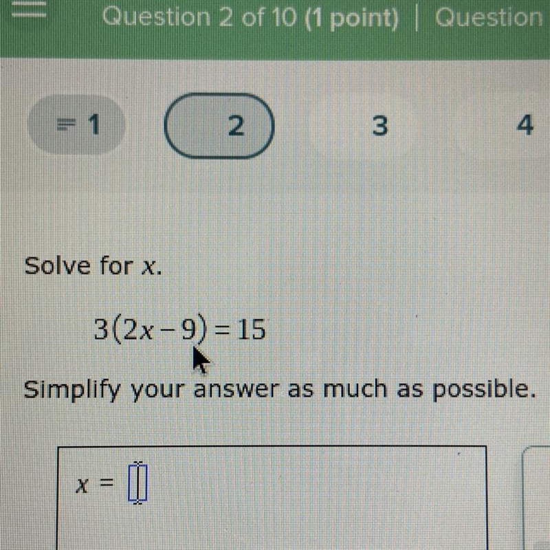 Solve for x help thx-example-1