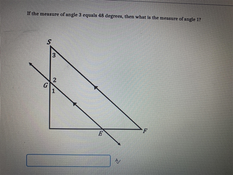 If the measurement of angle 3 equals 48 degrees, then what is the measure of angle-example-1