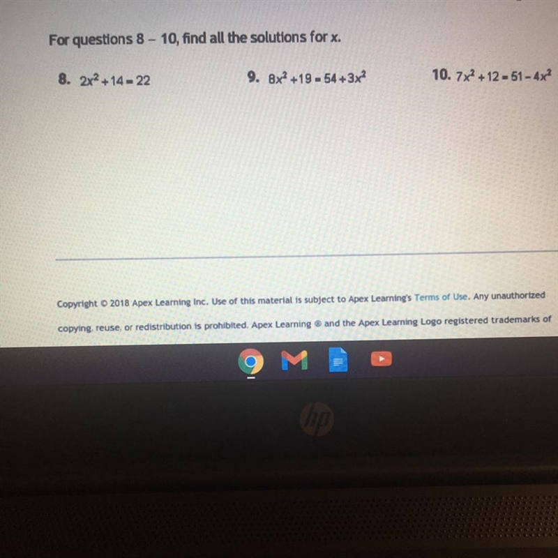 PLEASE PLEASE HELP ME I AM STUCK FIND ALL THE SOLUTIONS FOR X.-example-1