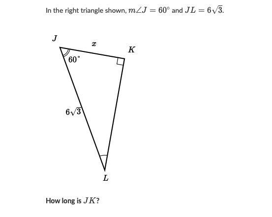 Special right triangles-example-1